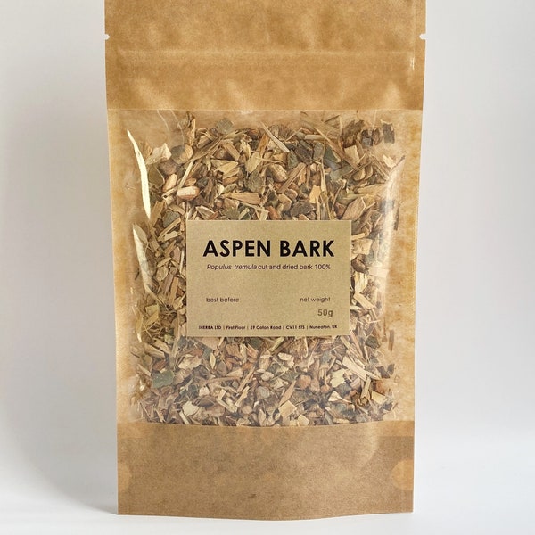 Aspen dried bark | Populus tremula | osika kora