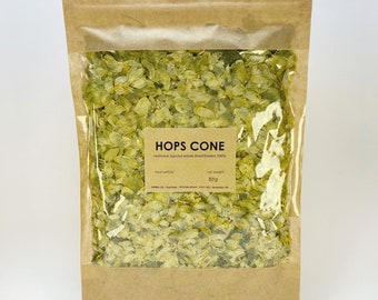Hops cone | Humulus lupulus | premium quality dried hops herbal tea chmiel