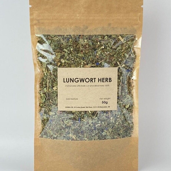 Lungwort herb | Pulmonaria officinalis | 100% natural herbal tea miodunka