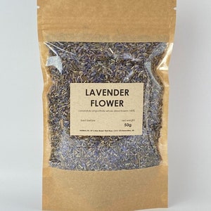 Lavender flower | whole dried buds | Lavandula angustifolia | herbal tea lawenda