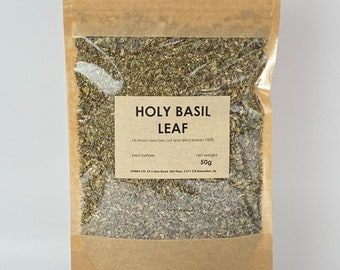 Holy basil leaf | tulsi dried leaves | Ocimum sanctum tenuiflorum