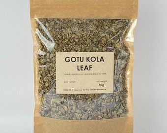 Gotu kola leaf | Centella asiatica | natural herb herbal tea brain booster