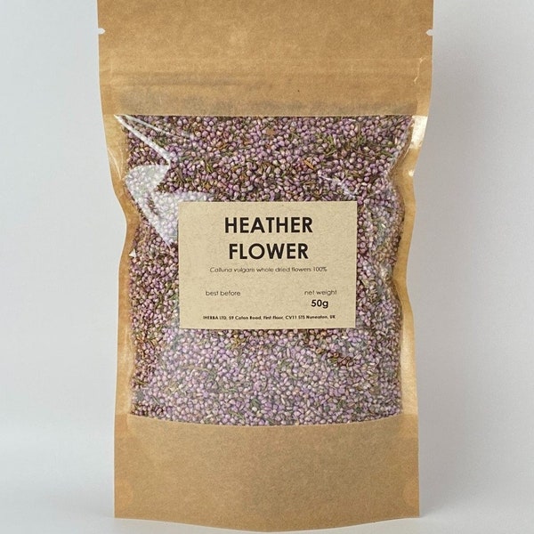 Heather flower | Calluna vulgaris | 100% natural herbal tea wrzos