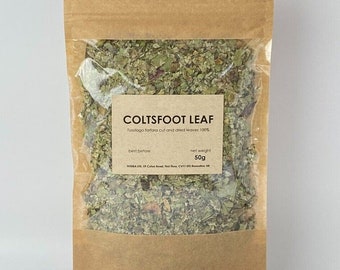Coltsfoot leaf | Tussilago farfara | 100% natural dried herb herbal tea podbial