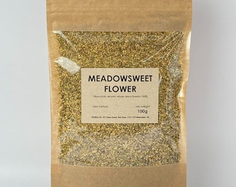 Meadowsweet flower | Filipendula ulmaria | natural herbal tea wiazowka kwiat