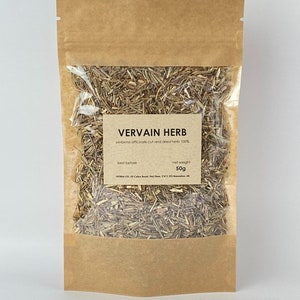 Vervain herb | Verbena officinalis | 100% natural herbal tea werbena