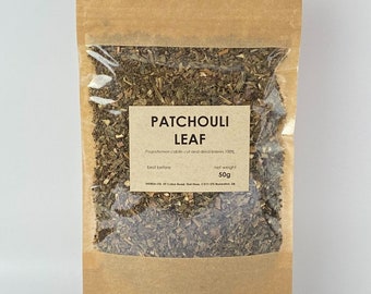 Patchouli leaf | Pogostemon cablin | 100% natural herbal tea leaves paczula