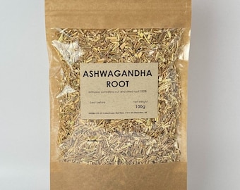 Ashwagandha root | Withania somnifera | Indian ginseng 100% natural herbal tea