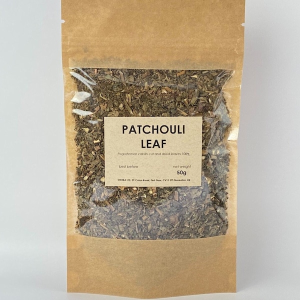 Patchouli leaf | Pogostemon cablin | 100% natural herbal tea leaves paczula
