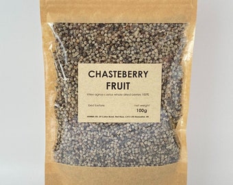 Dried chasteberries | Vitex agnus-castus | chaste tree berries fruits niepokalanek