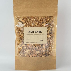 Ash bark Fraxinus excelsior 100% natural herbal tea dried jesion kora image 1