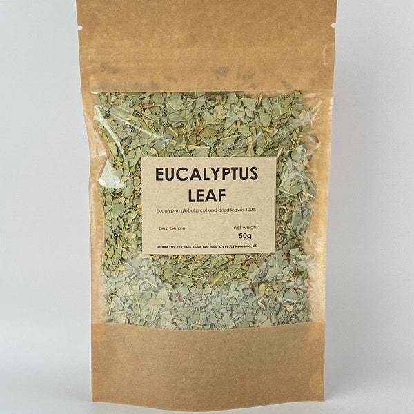 Eucalyptus leaf | Eucalyptus globulus | dried leaves herb herbal tea