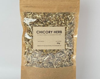 Chicory herb | Cichorium intybus | dried leaf herbal tea cykoria ziele