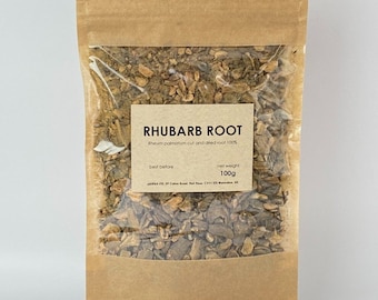 Rhubarb root | Rheum palmatum | 100% natural herbal tea rzewien