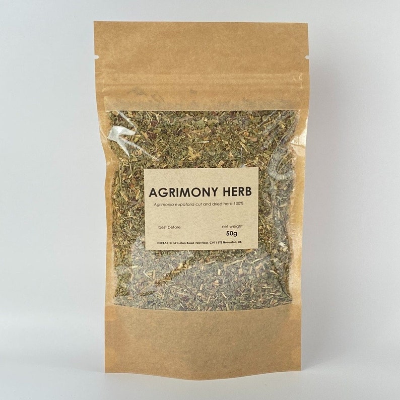 Agrimony Herb | Agrimonia Eupatoria | 100% Natural Herbal Tea Leaves ...
