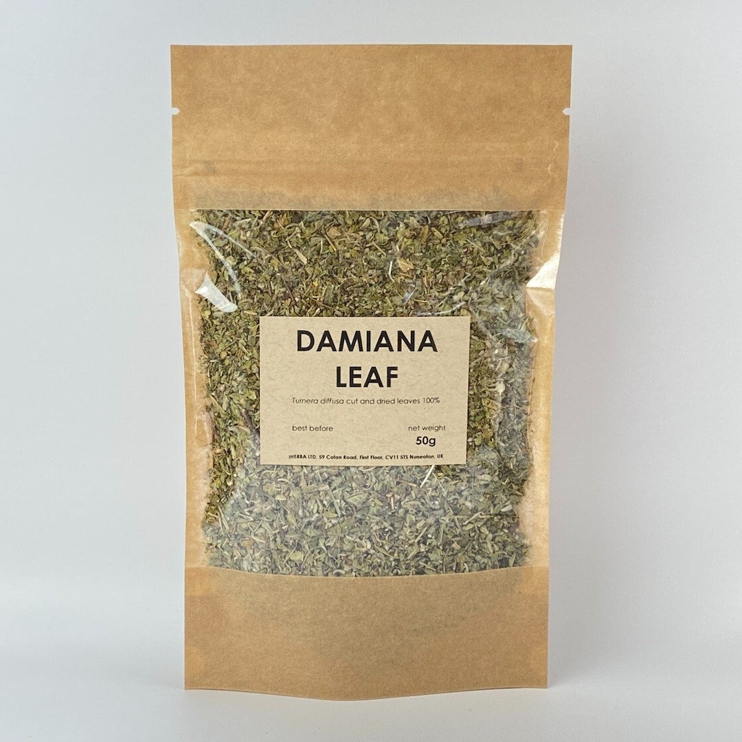 Poudre De Feuilles De Damiana 25g-200g - Turnera Diffusa, Expiration 02/2027