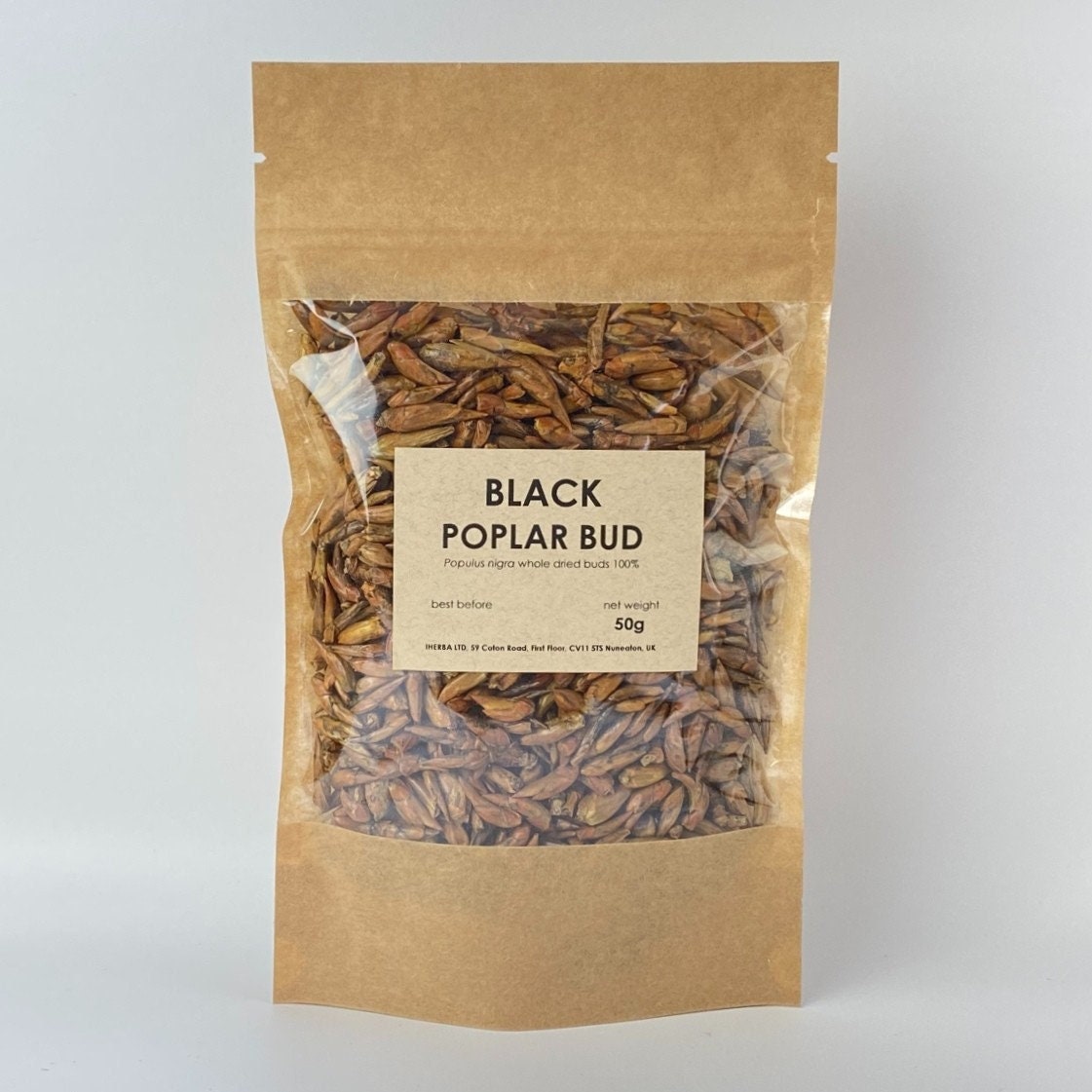 Black poplar dried buds | Populus nigra | 100% natural balm of gilead
