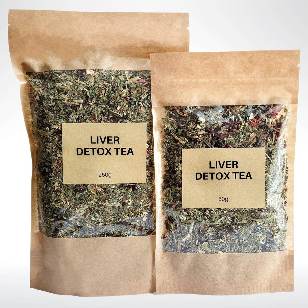 Liver Detox Tea | Handcrafted Herbal Blend | Agrimony, Dandelion Root ...