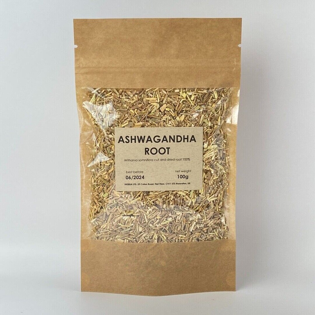 Ashwagandha Root Withania Somnifera Indian Ginseng 100% Natural Herbal ...