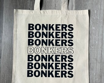 Canvas Bonkers Tote Bag