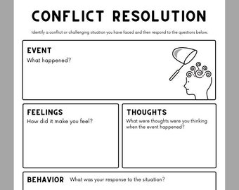conflict resolution etsy