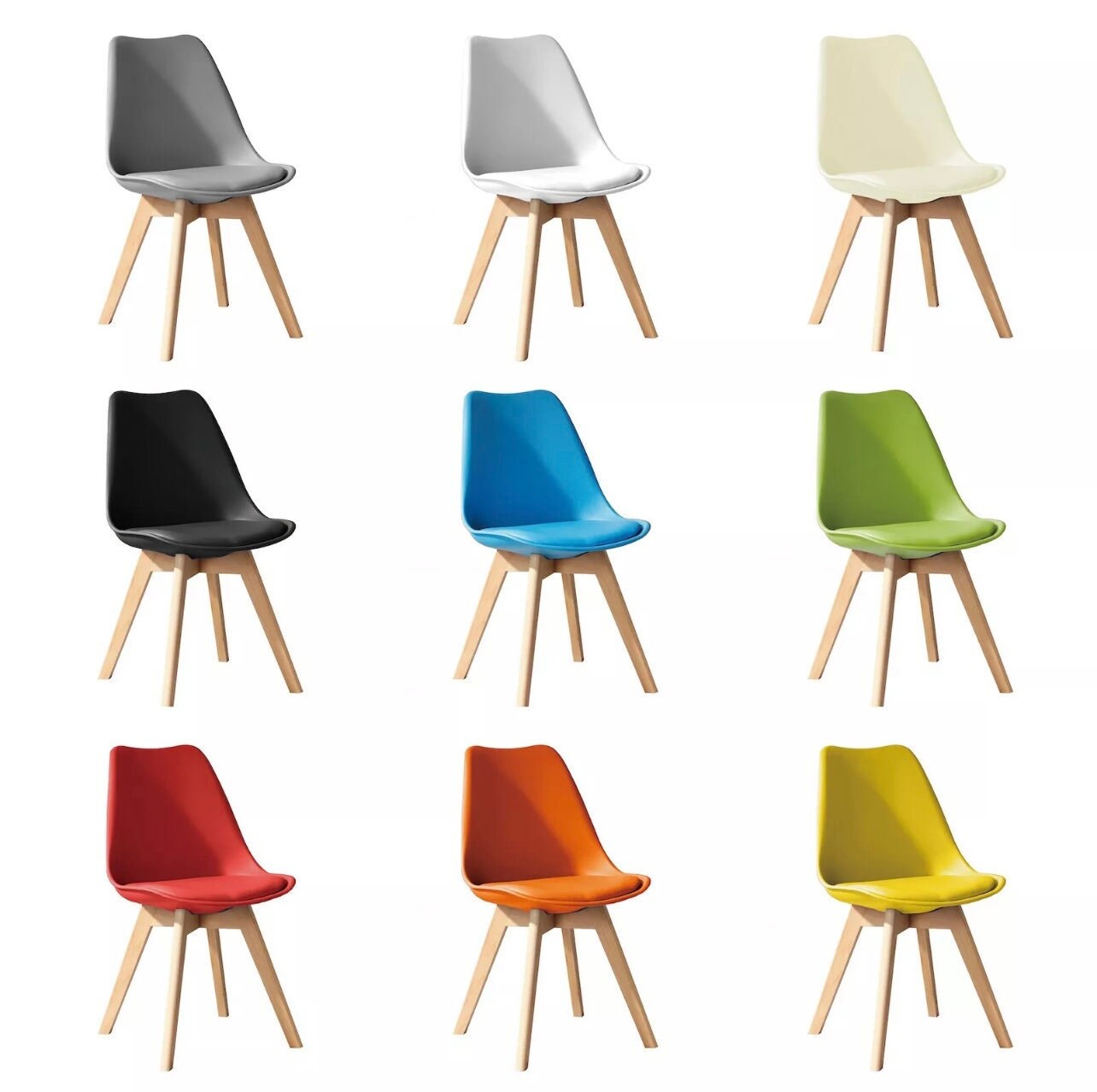 Stylish Red Modern Chairs for sale Only 4 left at 60