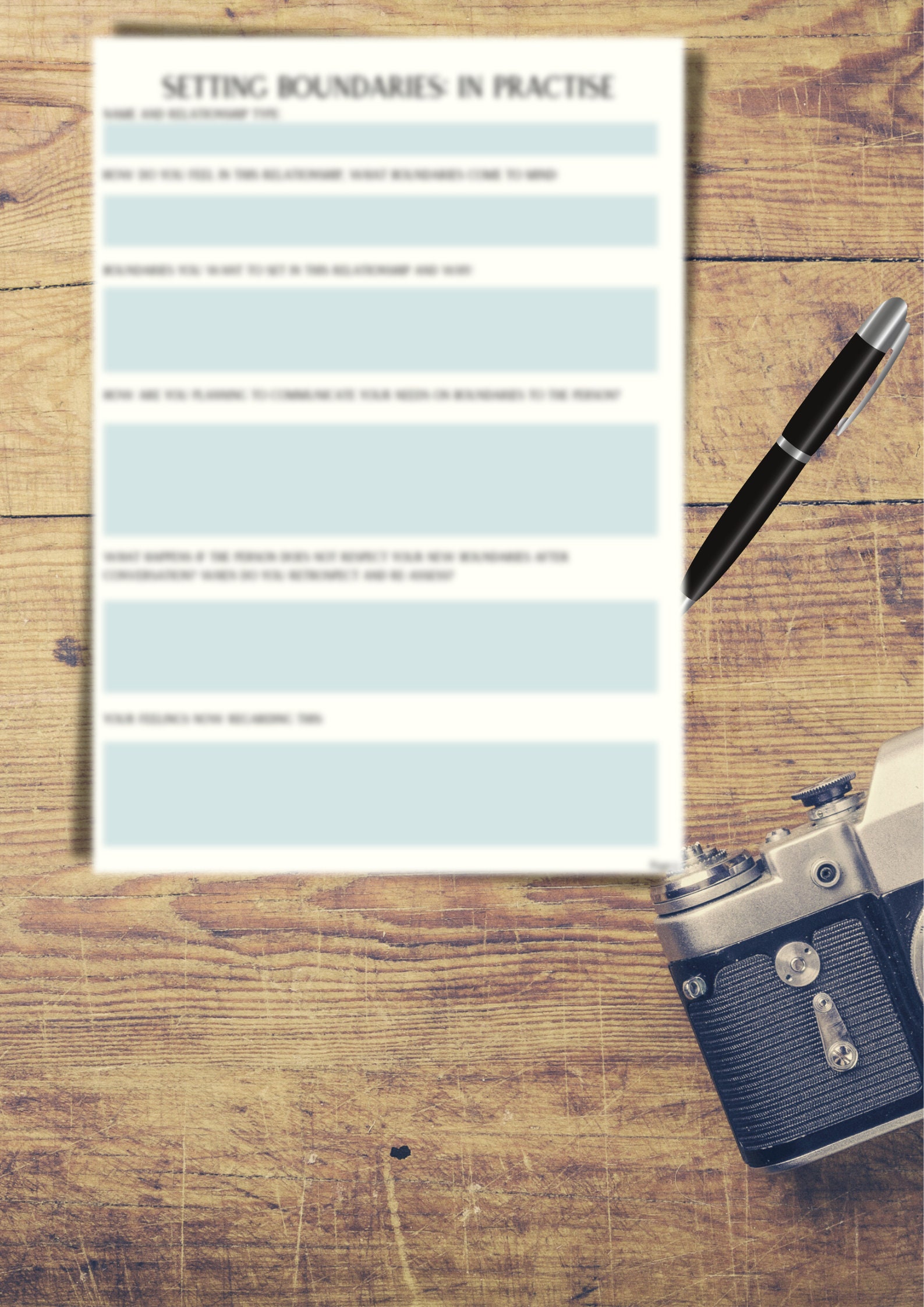 Therapy Notes Printable Worksheet Journal Planner Therapy Mental Health ...