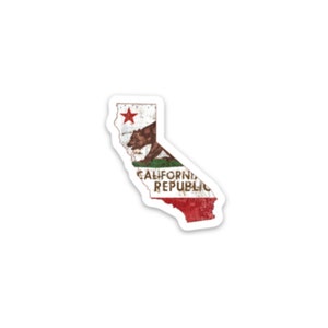 Autocollant d’État de la République de Californie