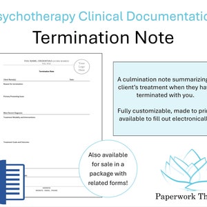 Termination Note image 1