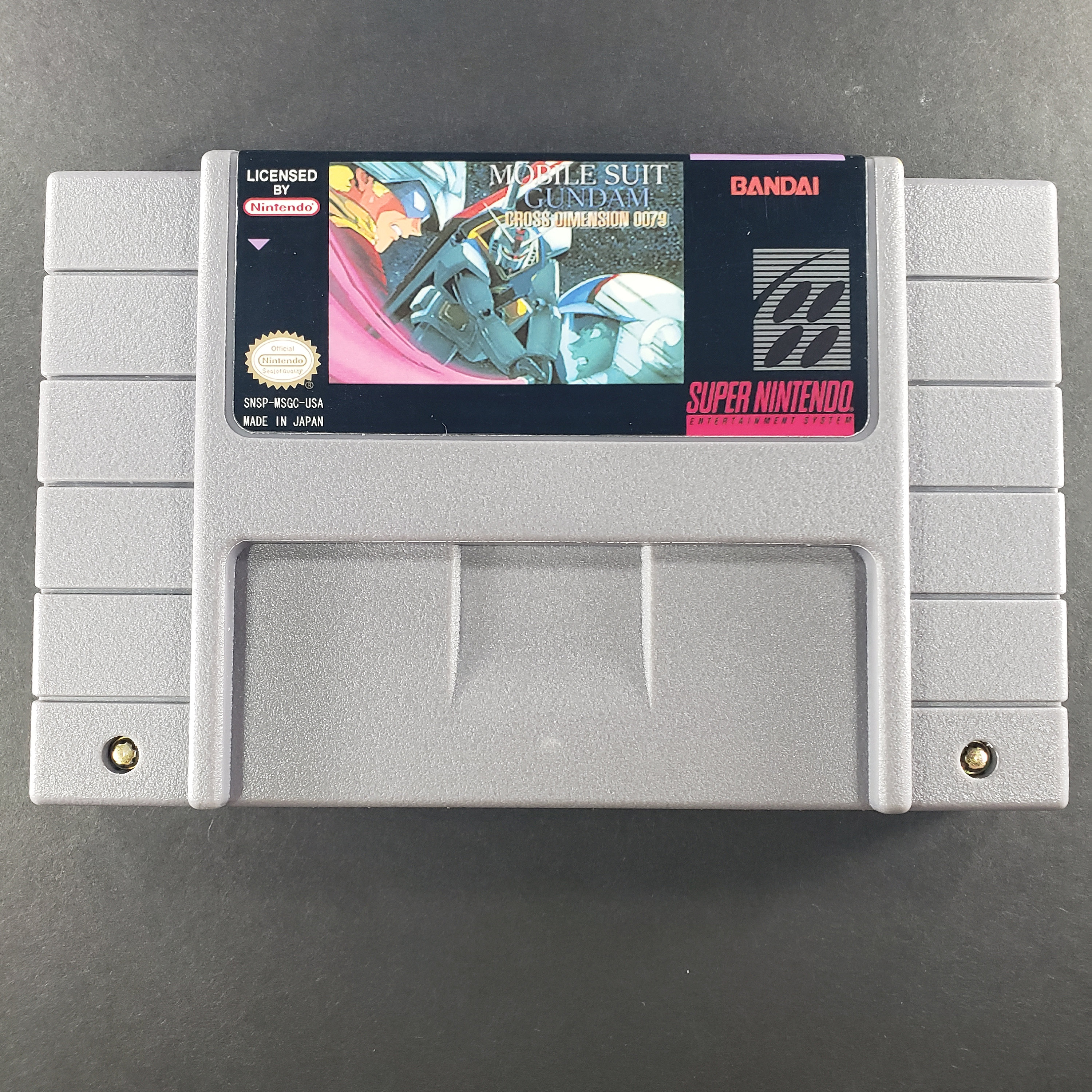 Mobile Suit Gundam Cross Dimension 0079 English Translated SNES ...