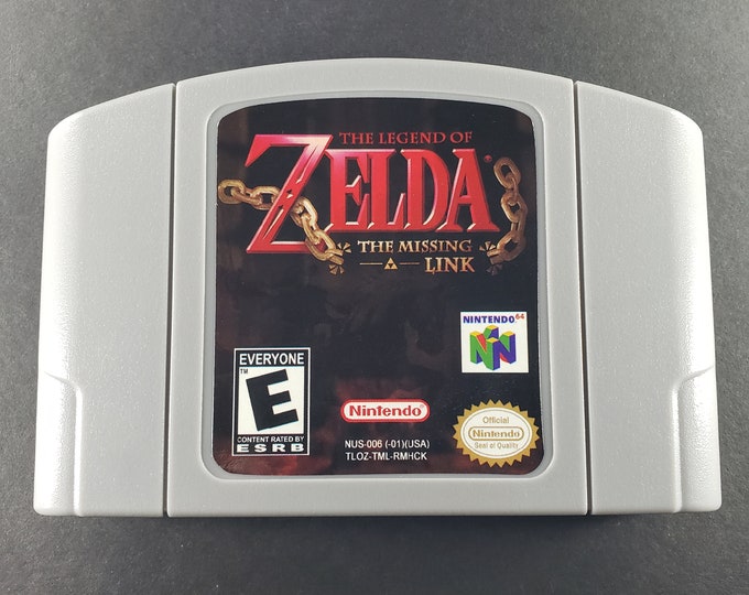 The Legend of Zelda the Missing Link N64 nintendo 64 expansion Pak Required Homebrew Game Etsy