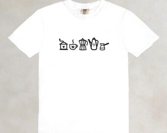 Coffee T-Shirt, Love Coffee Shirt, Gift for Her, Weekend T-Shirt, Cafe Cute T-shirt, Birthday Gift for Her, Comfy Vintage Tee