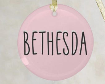 Bethesda Ornament, Holiday Gift
