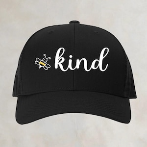 Be Kind Trucker Hat, Retro Trucker Hat, Kindness Cap, Retro Be Kind Hat, Kindness Message Hat, Positive Hat, Motivational Team Gifts