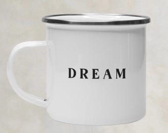 Dream Camp Mug 10 oz, Vintage-Inspired Camp Mug