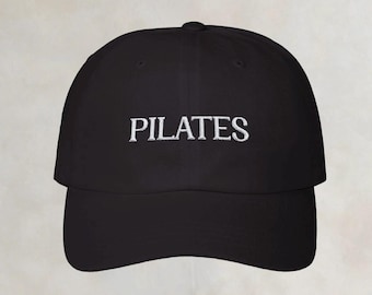 Pilates Embroidered Cap, Custom Hat with Embroidery for Her, In My Pilates Era Hat