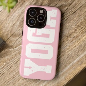 Pink Yoga Tough Cases, iPhone Case, iPhone Pro Case, iPhone Plus, France iPhone Case, Yoga Girl iPhone Case