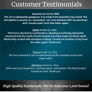 Wooden urn walnut series handcrafted wooden cremation box premium hardwood funeral urn urn for ashes cremate urn urn for dad burial urn dignified memorial design