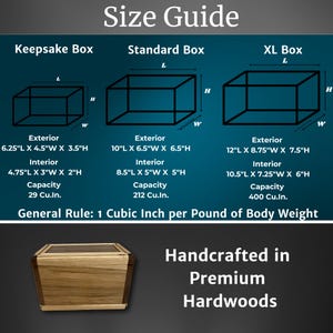 Hickory walnut cremation urn handcrafted funeral wooden urn premium hardwood urn for adults wooden cremation box custom engraved urn urn for mom burial urn design