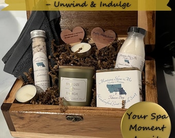 Stress Relief Gift Box for Her | Montana-Made Self-Care Package