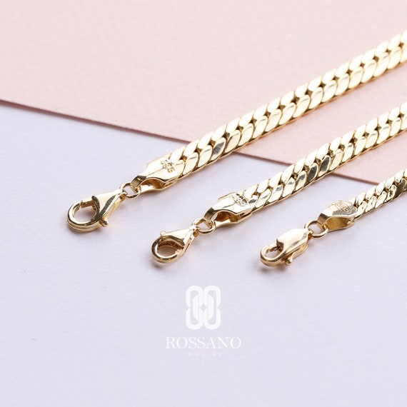 14k cuban 2024 link anklet