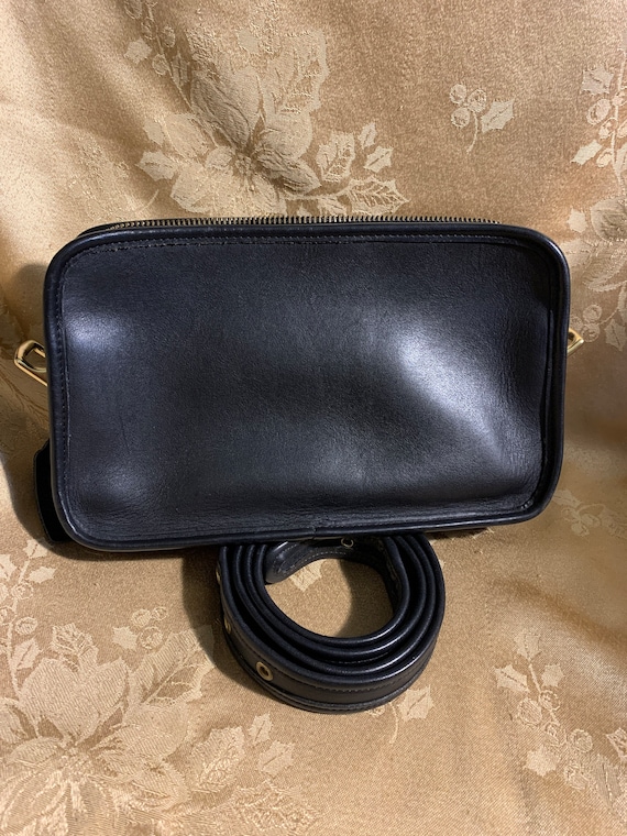 Vintage Coach Legacy East/West Compartment Black … - image 2