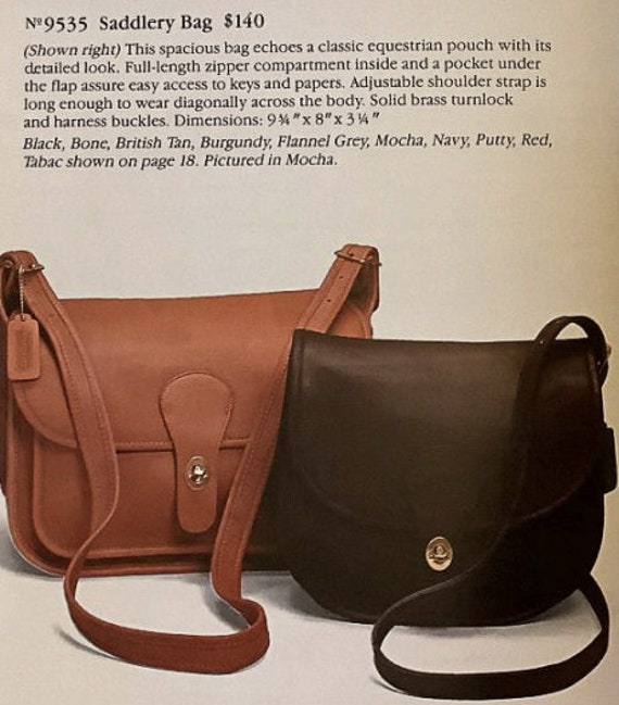 Vintage Coach Saddlery Bag Glove tanned Leather B… - image 9