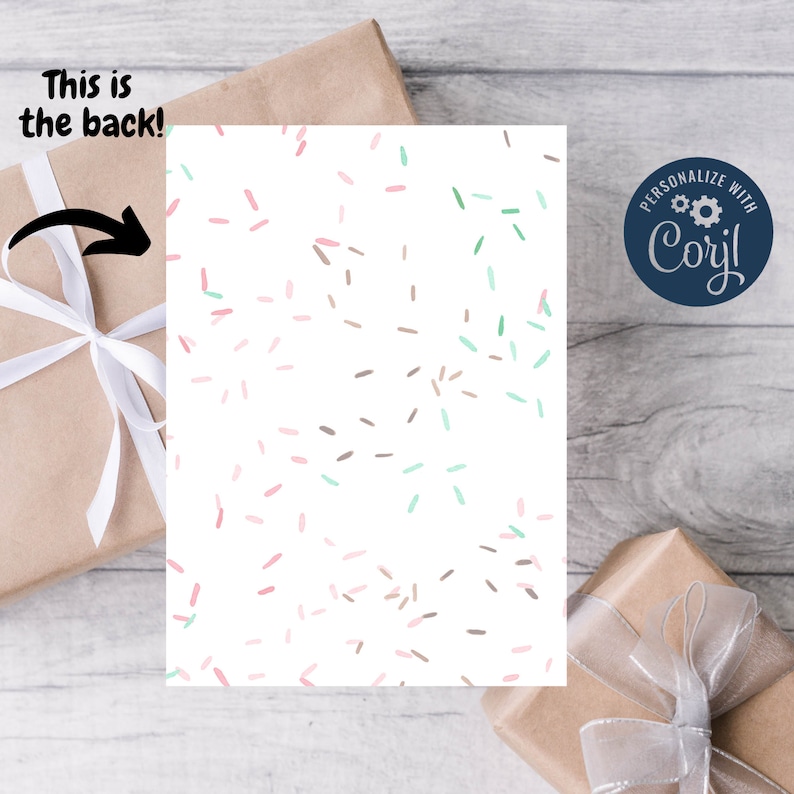 Donut Editable Birthday Party Invitation I Donut Believe It Digital Download