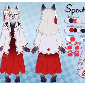 Custom Furry Reference Sheet Commissions - Etsy