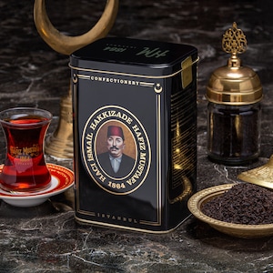Schwarzer Tee, Türkischer Schwarzer Tee, Anatolischer Schwarzer Tee, Schwarzer Tee, 3x14oz - 3x400g, Hafiz Mustafa 1864, Osmanischer Tee, Geschenk aus der Türkei, Bergamotte