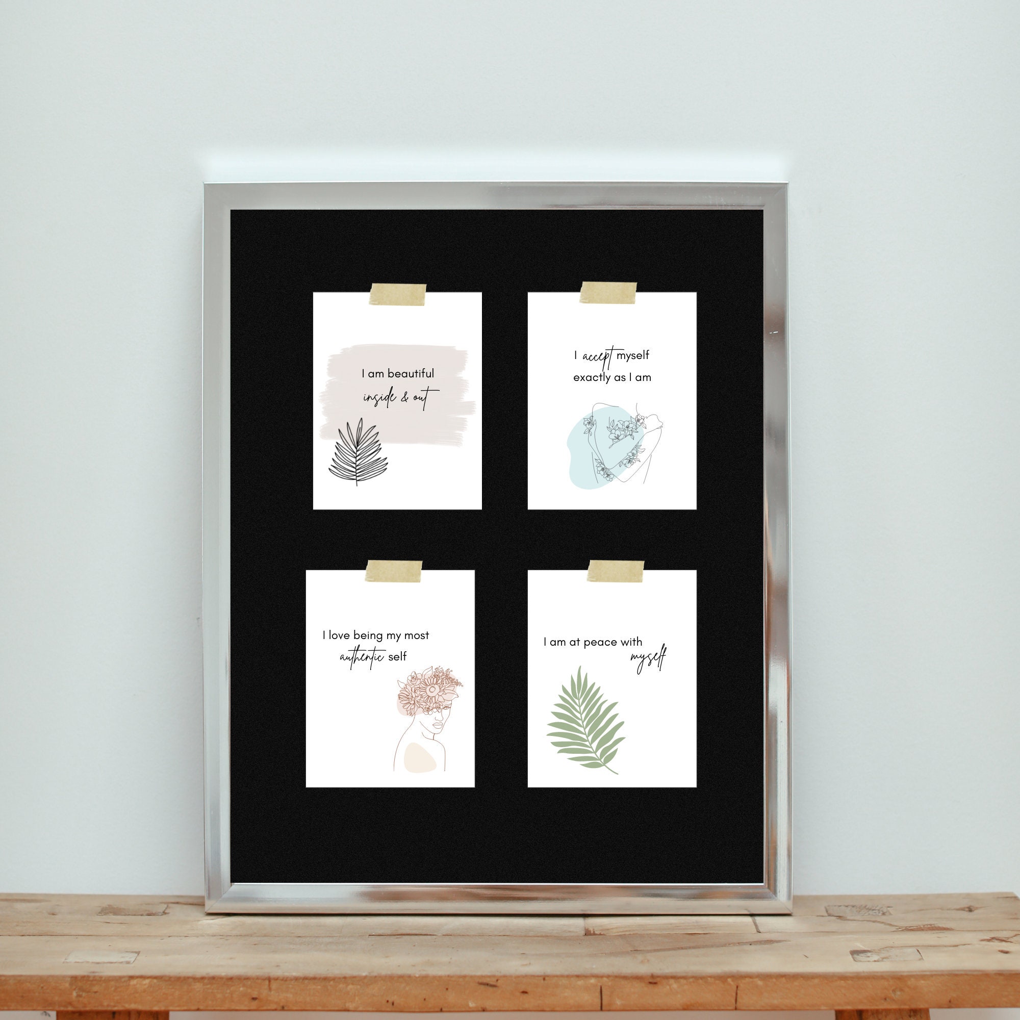 32 Printable Positive Affirmation Cards, Affirmation Cards for ...