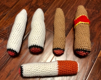 Crochet Fursuit Blunt Prop | Funny Furry Accessory