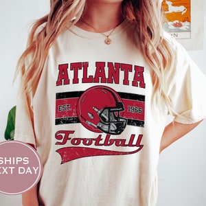 Retro Atlanta Football Shirt, Vintage Atlanta Football Shirt, Atlanta Football Women Shirt, Trendy Atlanta Football Shirt, Game Shirt