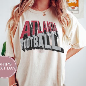 Retro Atlanta Football Shirt, Vintage Atlanta Football Shirt, Atlanta Football Women Shirt, Trendy Atlanta Football Shirt, Game Shirt